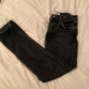 Reformation straight leg jeans high waisted